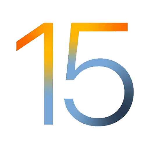Apple IOS 15 logo