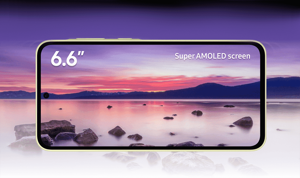 Samsung Galaxy A35 5G screen display