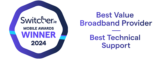Switcher Broadband Awards Winnder 2023