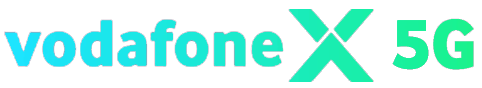 Vodafone X 5G logo