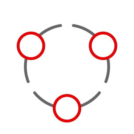 Always connected Network Icon.