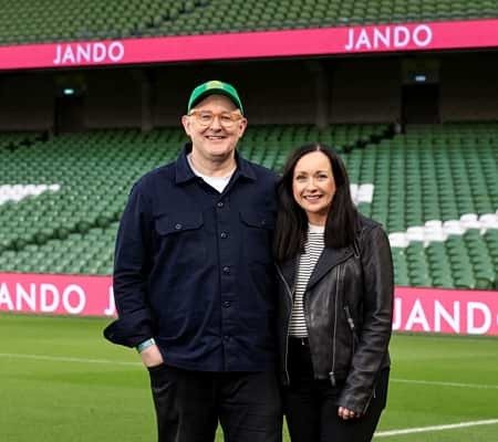 Jando owners at Aviva Stadium