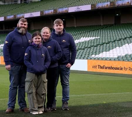 The Farmhouse owners at Aviva Stadium