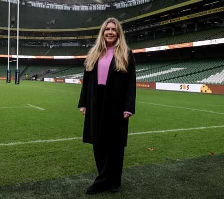 SOS Cookies owner at Aviva Stadium