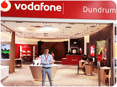 Dundrum Vodafone Store Front of Dundrum Vodafone Store
