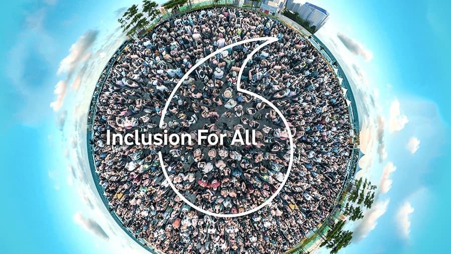 People illustration Inclusion for all