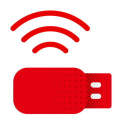 Red cancel switch icon Red cancel switch icon